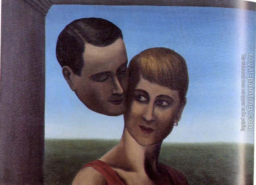 Rene Magritte : the lovers IV